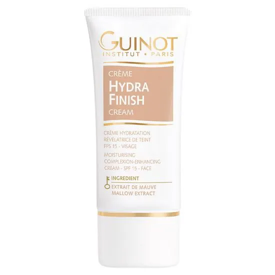 Guinot Creme Hydra Finish Face Moisturiser Complexion Enhancer SPF 15