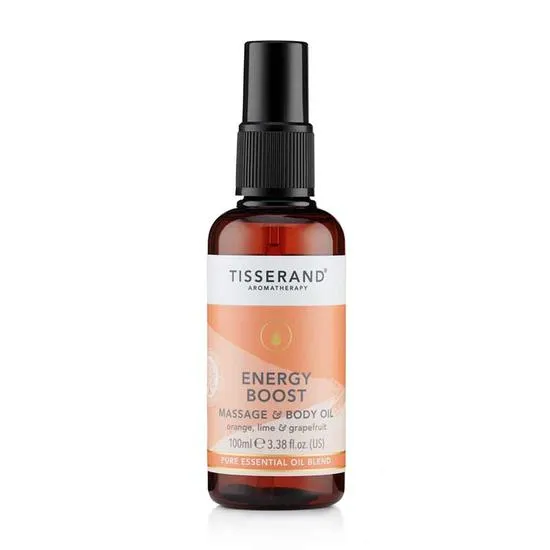 Tisserand Aromatherapy Energy Boost Massage & Body Oil