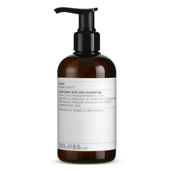 Evolve Beauty Super Berry Bath & Shower Oil