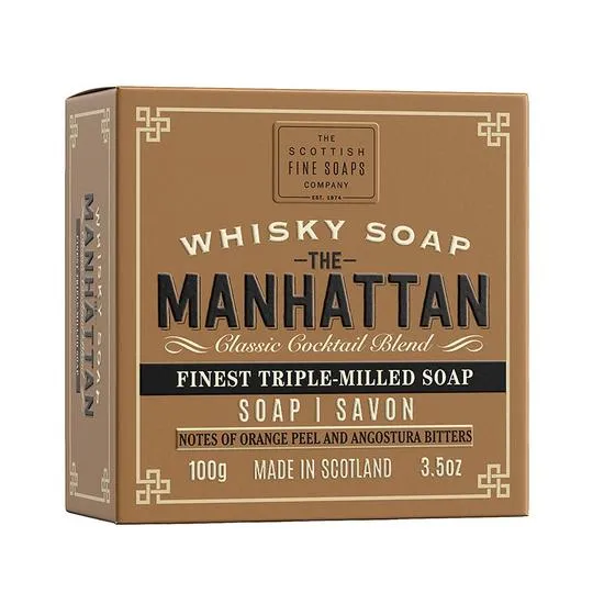 Scottish Fine Soaps Soap In A Carton Whisky Manhattan