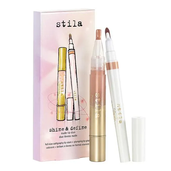 Stila Shine & Define Nude Lip Duo