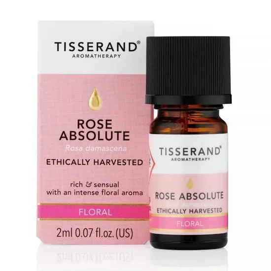Tisserand Aromatherapy Rose Absolute Ethically Harvested Essential Oil