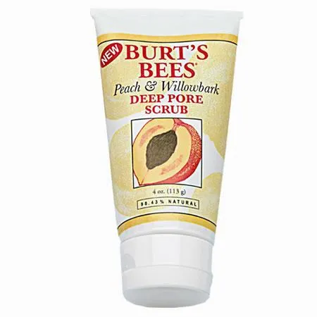 Burt's Bees Peach & Willowbark Deep Pore Scrub