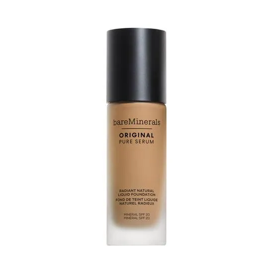 Bareminerals Original Pure Serum Liquid Foundation Medium Warm 3.5