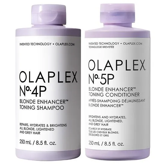 Olaplex No.4p Blonde Enhancer Toning Shampoo & No. 5p Blonde Enhancer Toning Conditioner