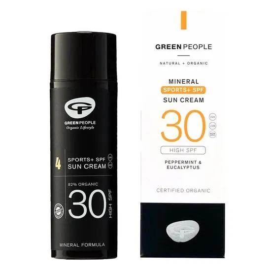 Green People No.4 Sports + Sun Cream SPF 30