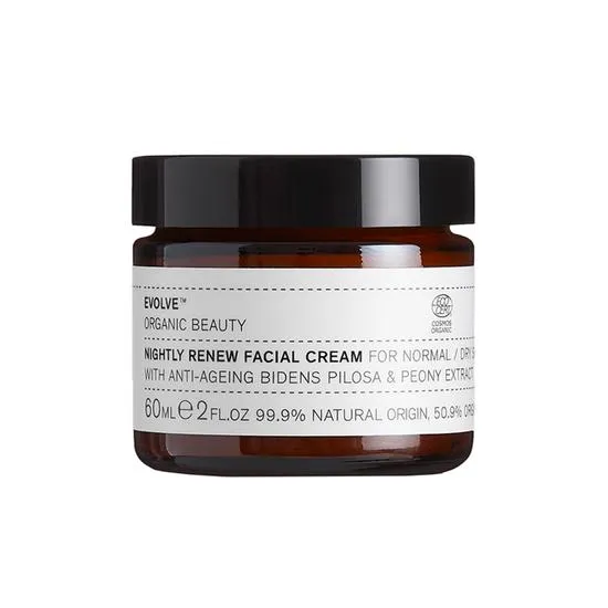 Evolve Beauty Nightly Renew Facial Cream 60Ml