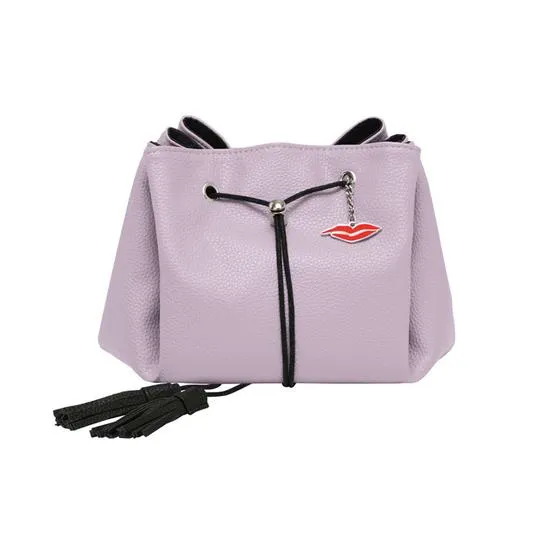 Donna May London Lay Flat Faux Leather Makeup Bag