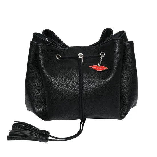 Donna May London Lay Flat Faux Leather Makeup Bag