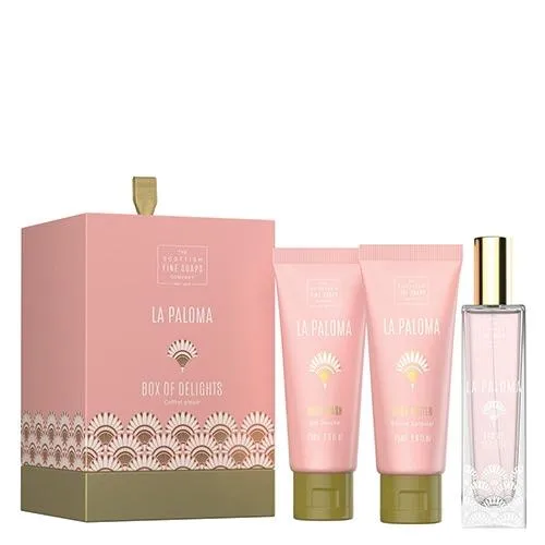 Scottish Fine Soaps La Paloma Box Of Delights