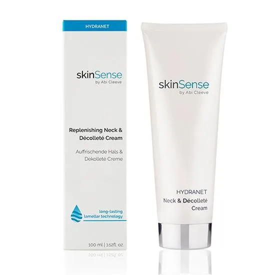 skinSense Hydranet Replenishing Neck & Decollete Cream
