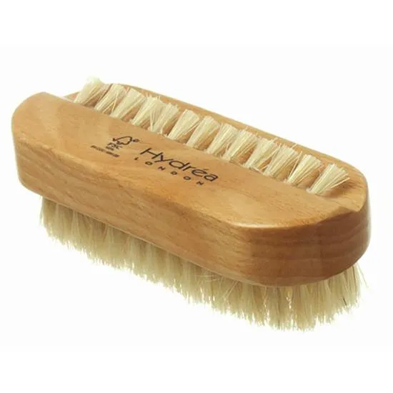 Hydrea London Dual Sided Hand & Nail Brush With Bristles