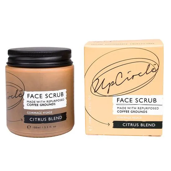 UpCircle Beauty Coffee Face Scrub Citrus Blend