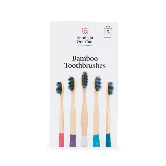 Spotlight Bamboo Toothbrush Pack Of 5