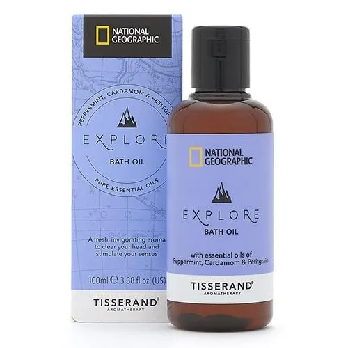 Tisserand Aromatherapy Aromatherapy National Geographic Explore Bath Oil
