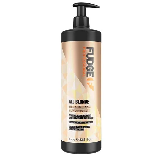 Fudge Professional All Blonde Colour Lock Conditioner 1000Ml