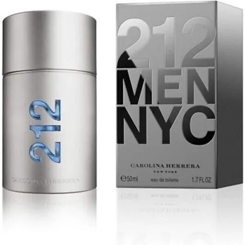 Carolina Herrera 212 Men Nyc Eau De Toilette 50Ml