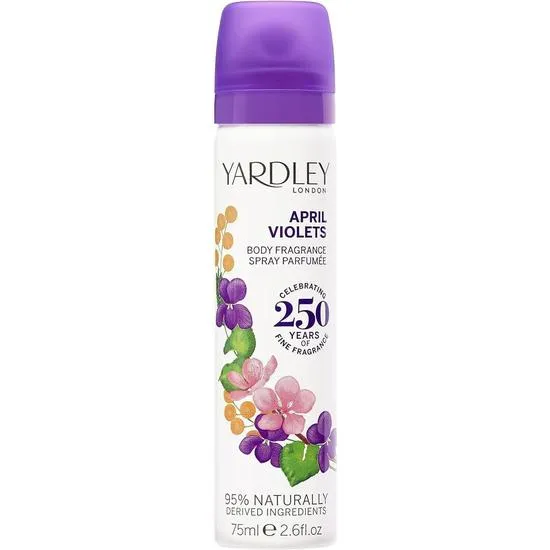 Yardley April Violets Body Spray