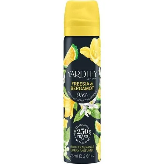Yardley Freesia & Bergamot Body Spray