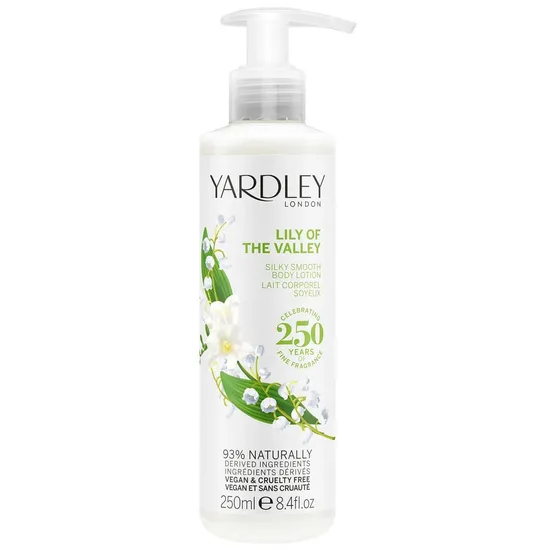 Yardley Lily Of The Valley Silky Smooth Body Lotion