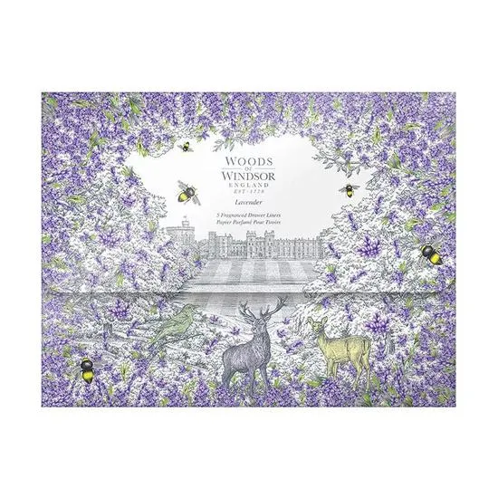 Woods of Windsor Lavender Drawer Liner