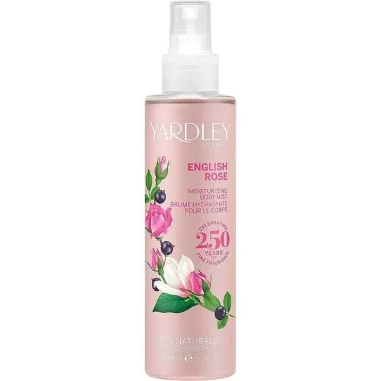 Yardley English Rose Fragrance Mist Spray