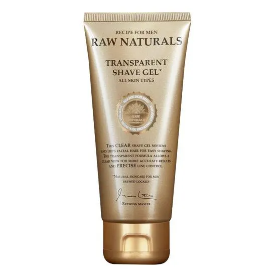 Raw Naturals Transparent Shaving Gel