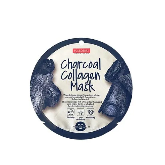 Purederm Charcoal Collagen Mask