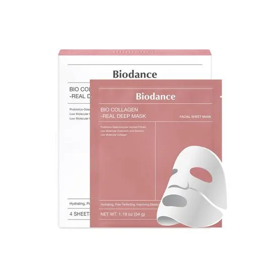 Biodance Bio-Collagen Real Deep Mask Pack 4 Masks