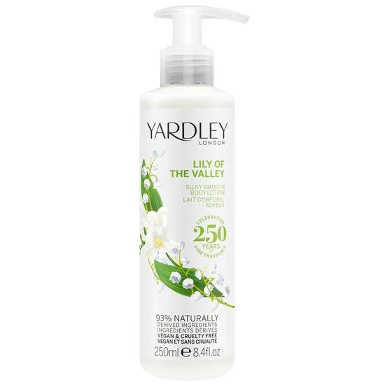 Yardley Lily Of The Valley Silky Smooth Body Lotion