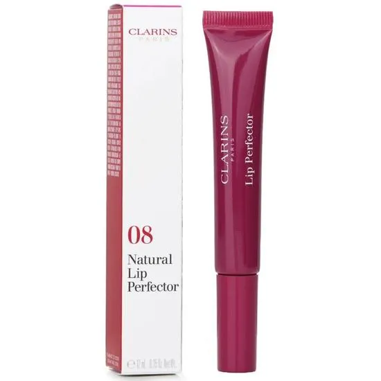 Clarins Natural Lip Perfector Gloss 08 Plum Shimmer