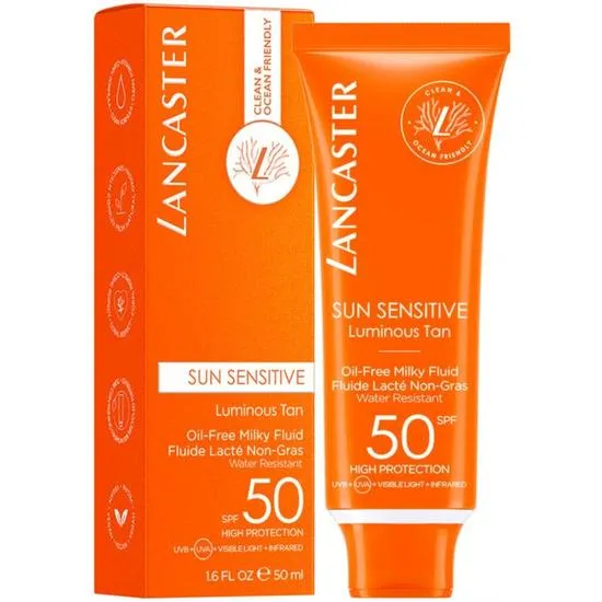 Lancaster Sun Sensitive Luminous Tan Oil-Free Milk SPF 50
