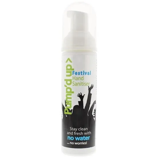 Pump'd Up Festival Hand Sanitiser