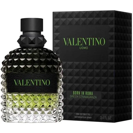 Valentino Uomo Born In Roma Green Stravaganza Eau De Toilette