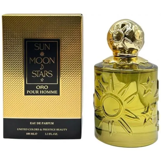 United Colors & Prestige Beauty Sun Moon Stars Oro Pour Homme Eau De Parfum