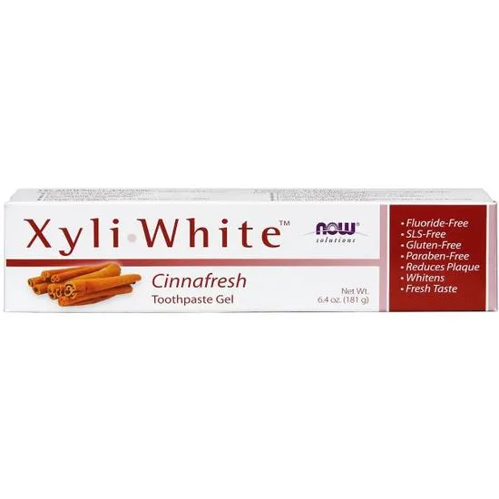 NOW Foods XyliWhite Cinnafresh Toothpaste Gel