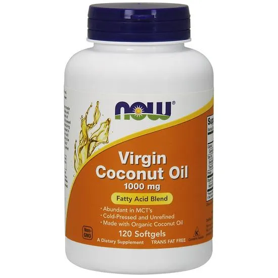 NOW Foods Virgin Coconut Oil 1000mg
