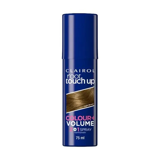 Clairol Root Touch Up 2 In 1 Temporary Colour Spray Light Brown