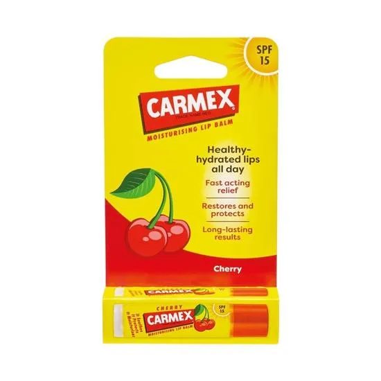 Carmex Moisturising Lip Balm Twist Up Stick Cherry