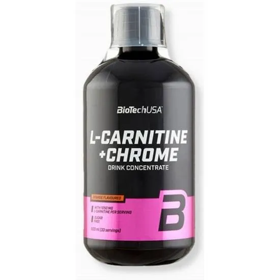 BioTechUSA L-Carnitine + Chrome Orange