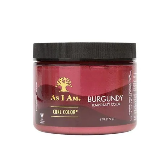 As I Am Curl Colour Burgundy Temporary Colour