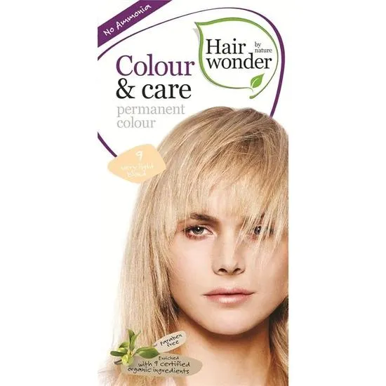 HAIRWONDER Colour & Care Very Light Blonde 9