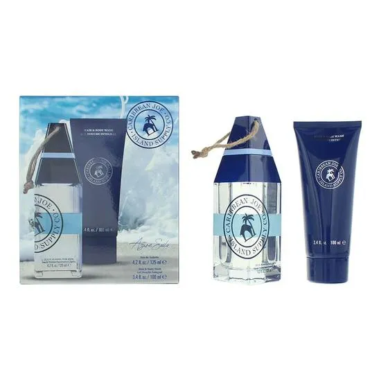 Caribbean Joe Azure Sails Eau De Toilette 125ml Gift Set