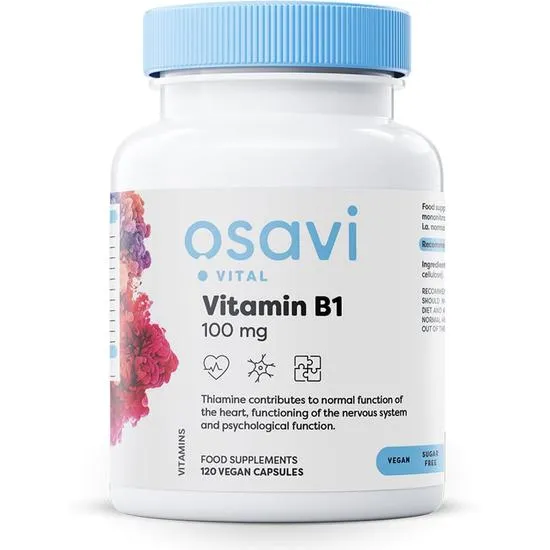 Osavi Vitamin B1 100Mg Capsules 120 Capsules