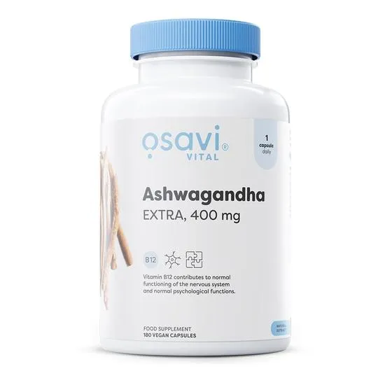 Osavi Ashwagandha Extra 400Mg Capsules 180 Capsules