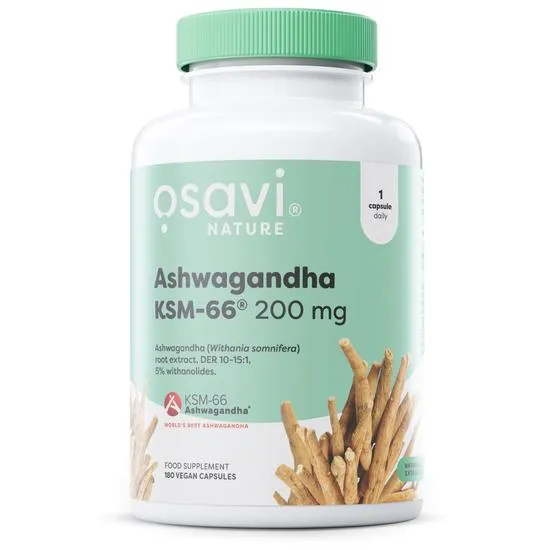 Osavi Ashwagandha Ksm-66 200Mg Capsules 180 Capsules
