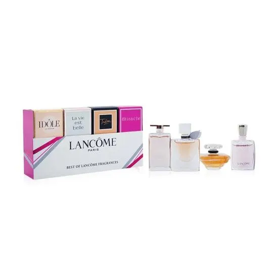 Lancôme Best Of Lancome Minuature Fragrances Gift Set 5ml Eau De Parfum Idole + 4ml Eau De Parfum La Vie Est Belle + 7.5ml Eau De Parfum Tresor + 5ml Eau De Parfum Miracle