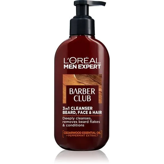 L'Oreal Paris Men Expert Baberclub 3 In 1 Wash