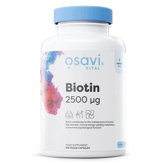 Osavi Biotin 2500Mcg Capsules 180 Capsules