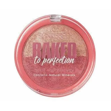 Sunkissed Baked To Perfection Blush & Highlight Duo